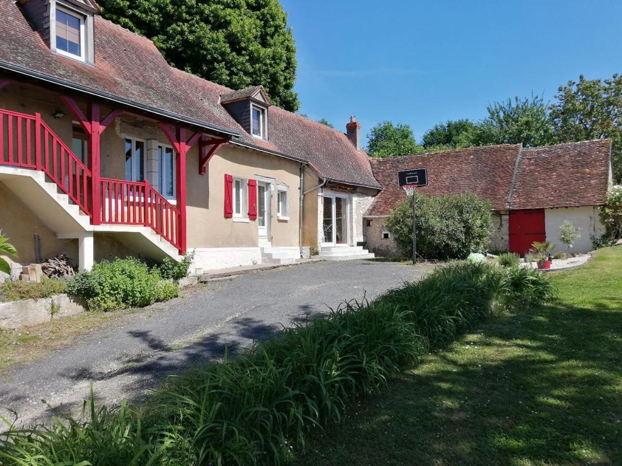 Maison De Charme Pres De Beauval Saint-Cyran-du-Jambot エクステリア 写真